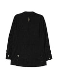 Undercover slub-texture notched-lapels blazer