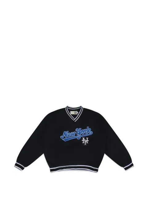 Aimé Leon Dore x New York Mets V-neck sweatshirt