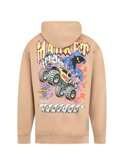 MARKET No Guts No Glory graphic-print hoodie