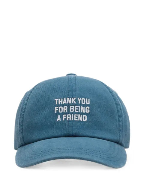 AMI Paris Thank You For Being A Friend cotton baseball cap