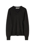 Sunflower V-neck knitted sweater