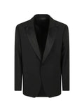 Lardini peak-lapel single-breasted jacket