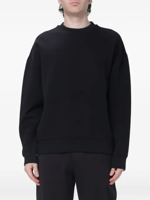 Emporio Armani logo-patch sweatshirt