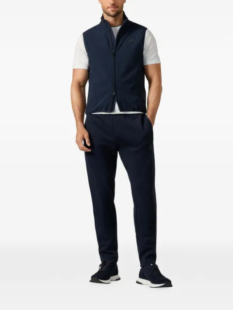 Hackett London soft-shell zip-up gilet