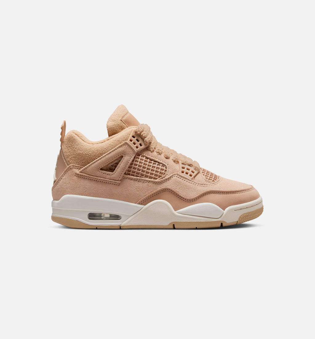 Air Jordan 4 Retro Cozy Girl Women's Lifestyle Shoes - Hemp/Light Orewood Brown