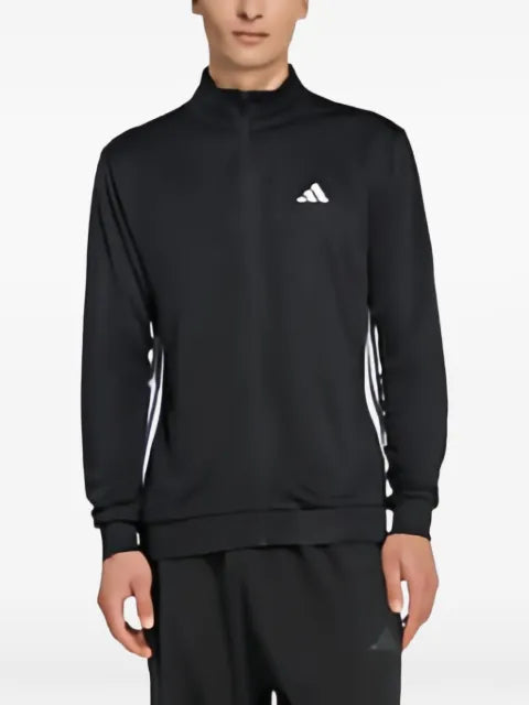 adidas Workout Essentials 3-Stripes zip-up sweater