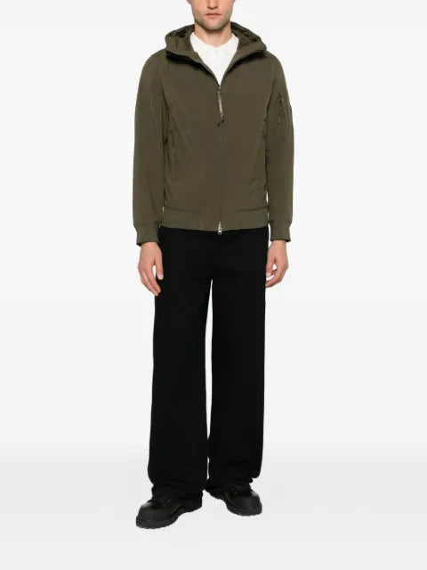 C.P. Company lens-detail hooded jacket