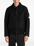 Stone Island 4100017 wool nylon Flannel_S.I. ghost jacket