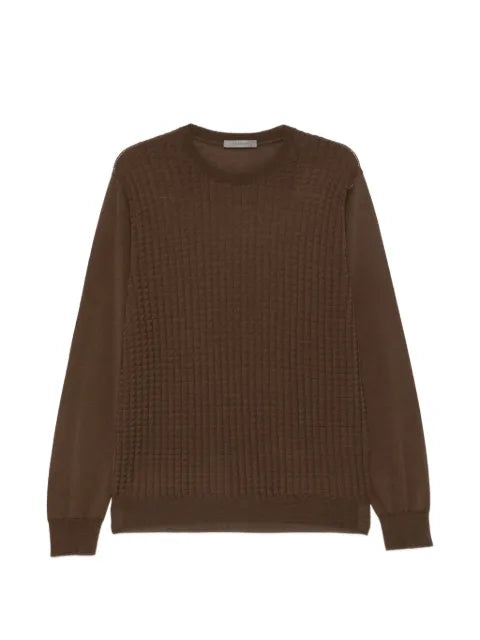 Corneliani textured-knit sweater