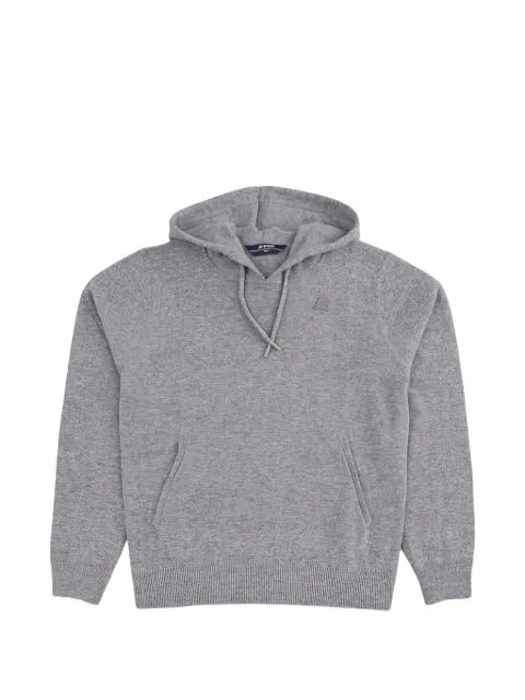 K-Way logo-patch hoodie