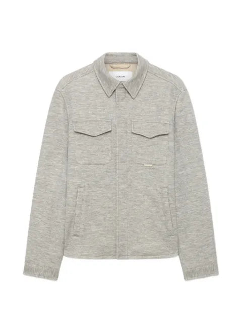 Lardini Easy Wear padded shirt jacket