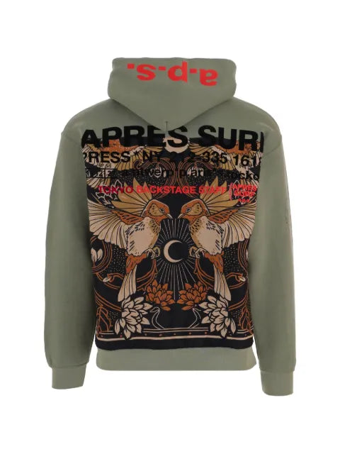 Après Surf graphic-print drawstring hoodie