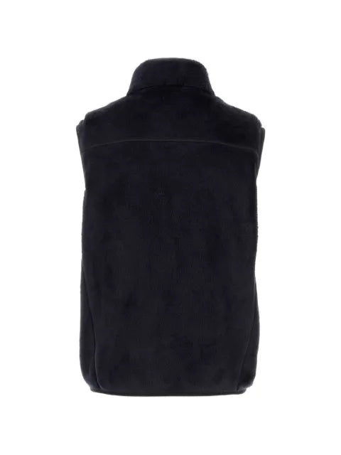 Moncler Grenoble logo-patch fleece gilet