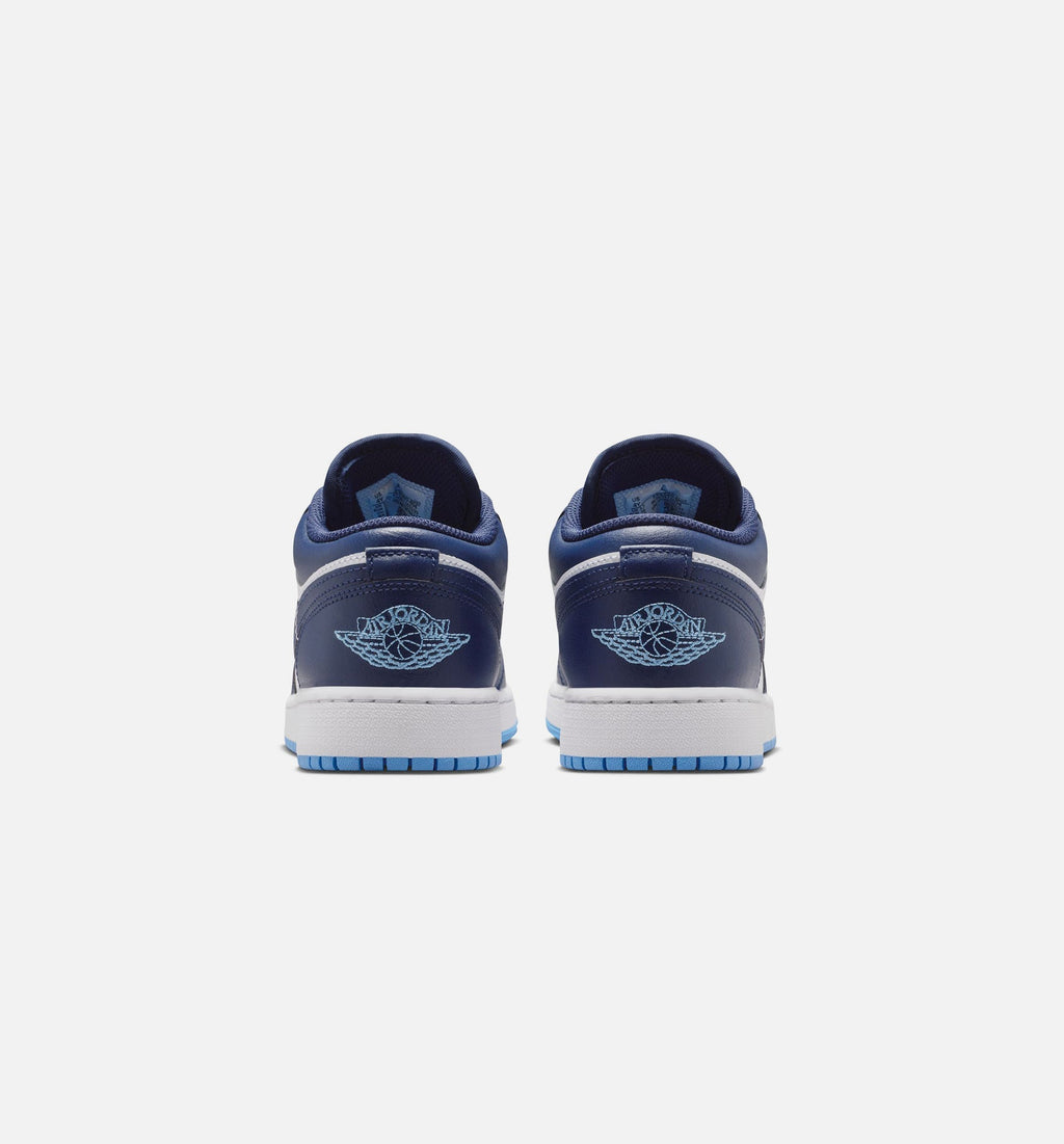 Air Jordan 1 Low Grade School Lifestyle Shoes - Midnight Navy