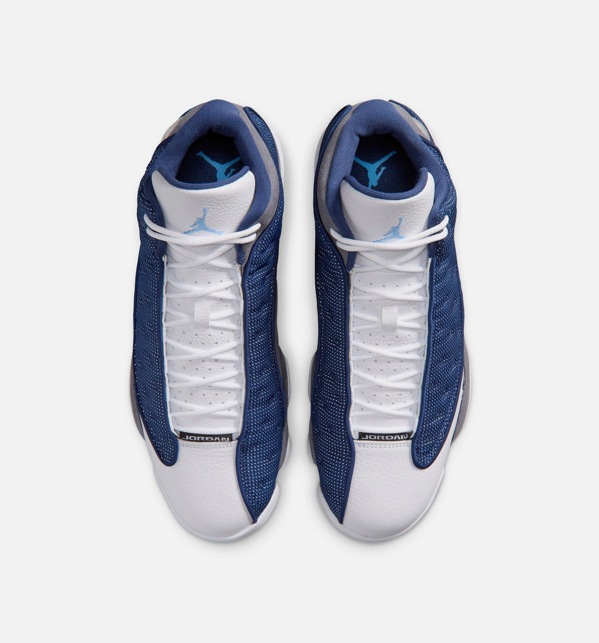 Air Jordan 13 Retro Navy & Flint Grey Men's Lifestyle Shoes - Navy/University Blue/Flint Grey/White
