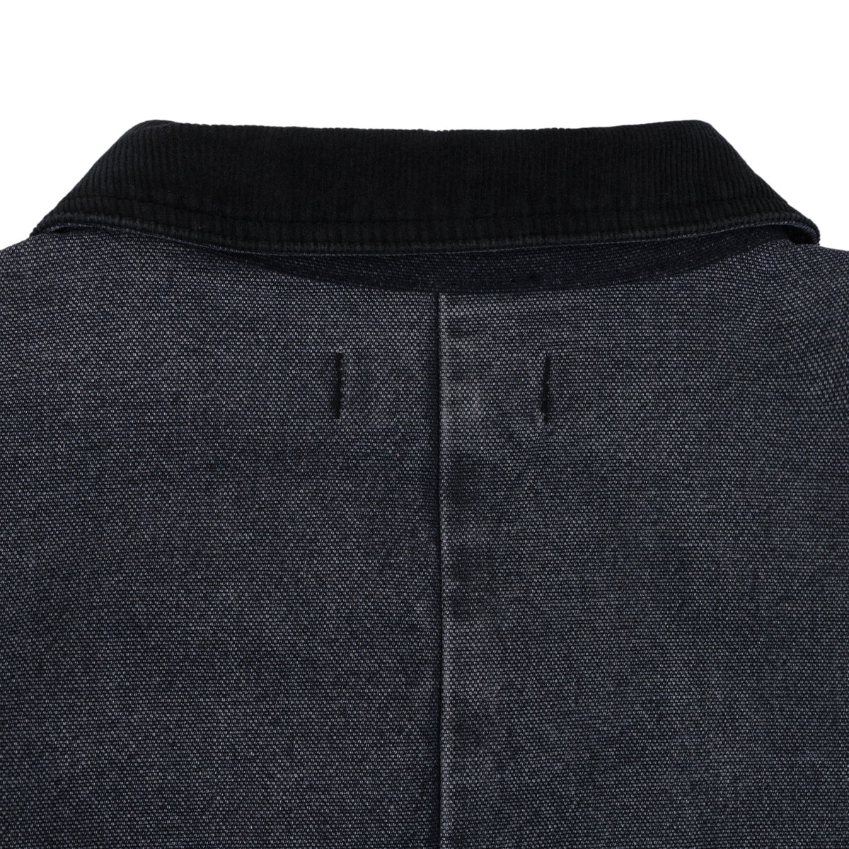 Dark Indigo Corduroy Detail Workwear Canvas Jacket