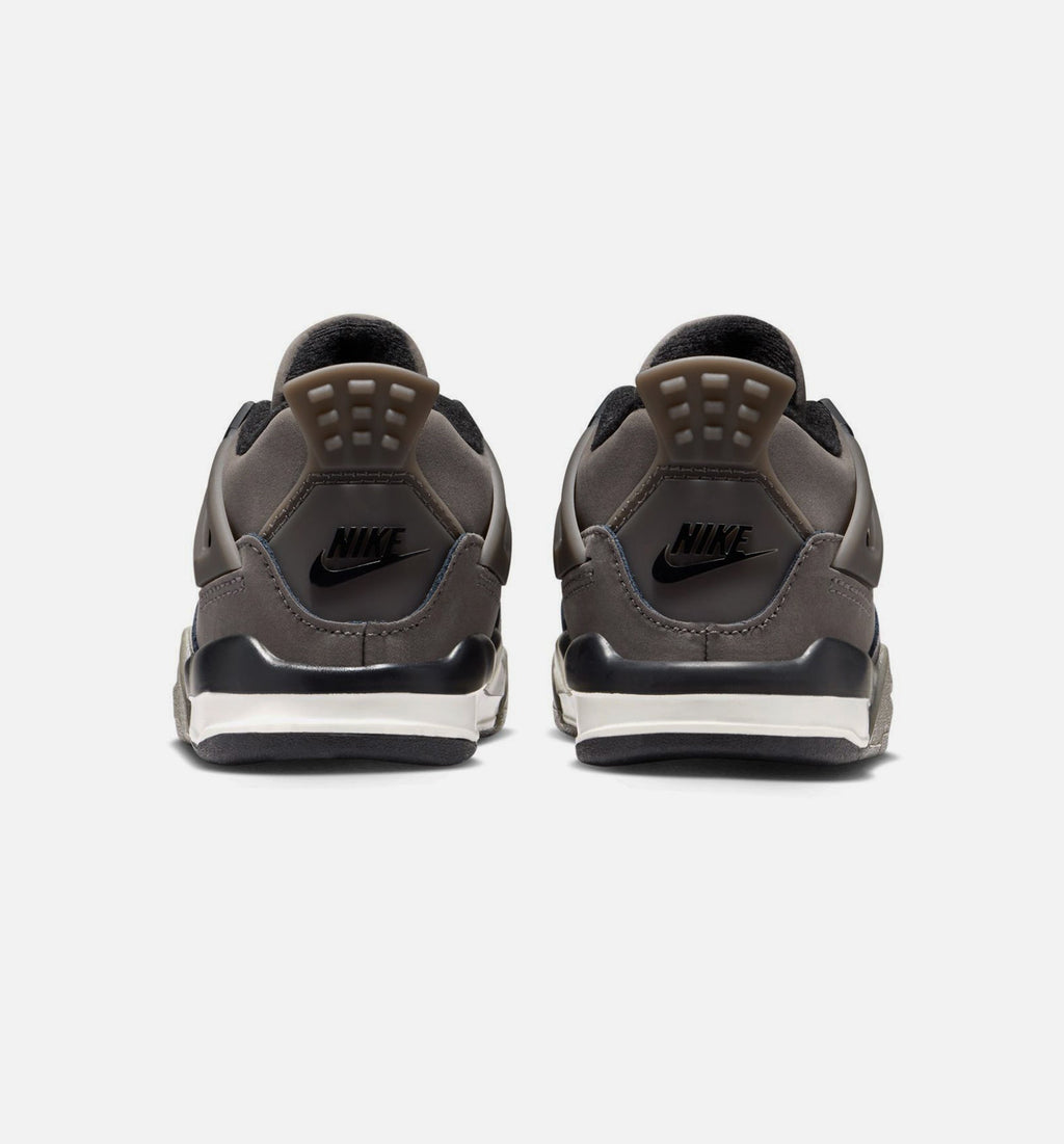 Air Jordan 4 Retro Cave Stone And Black Infant & Toddler Lifestyle Shoes - Cave Stone/Black/Moon Particle