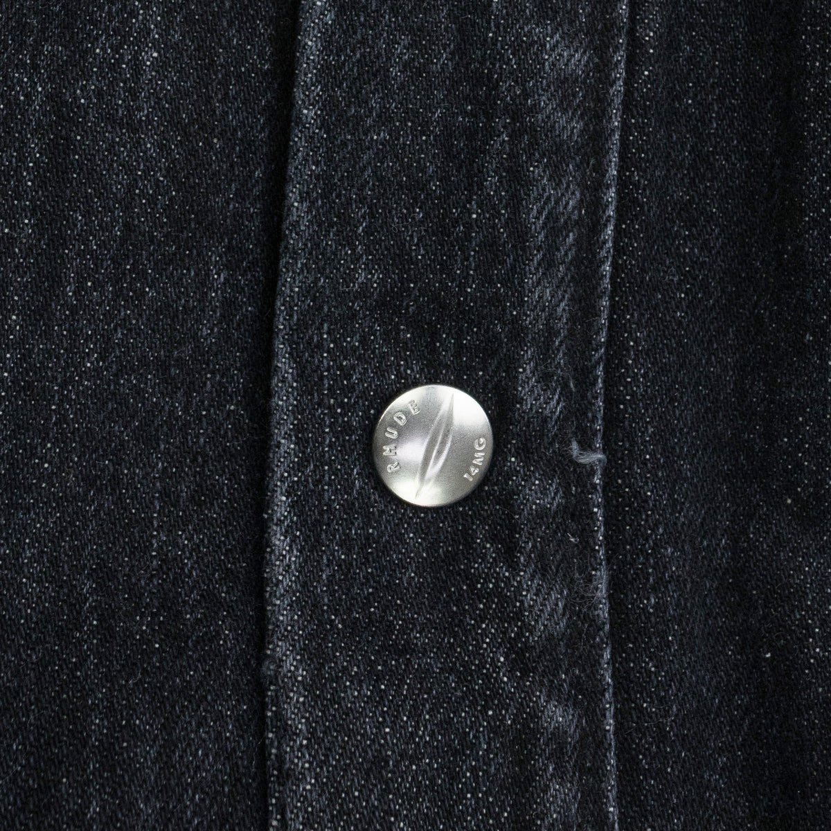 Black Denim Overshirt