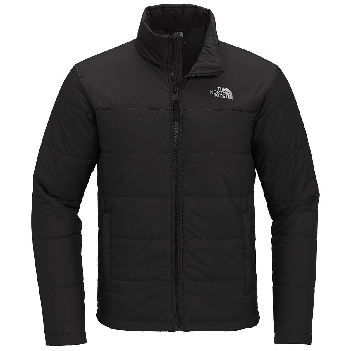 The North Face Quilted Black Stand-Collar Jacket