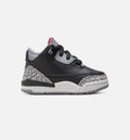 Air Jordan 3 Retro Black Cement Infant/Toddler Lifestyle Shoe