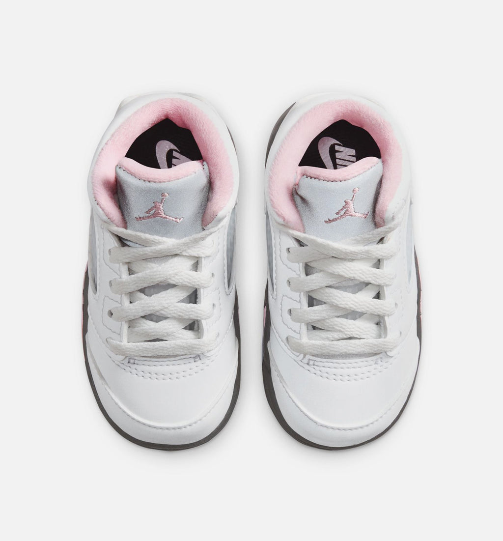 Air Jordan 5 Retro Medium Soft Pink Infant & Toddler Lifestyle Shoe