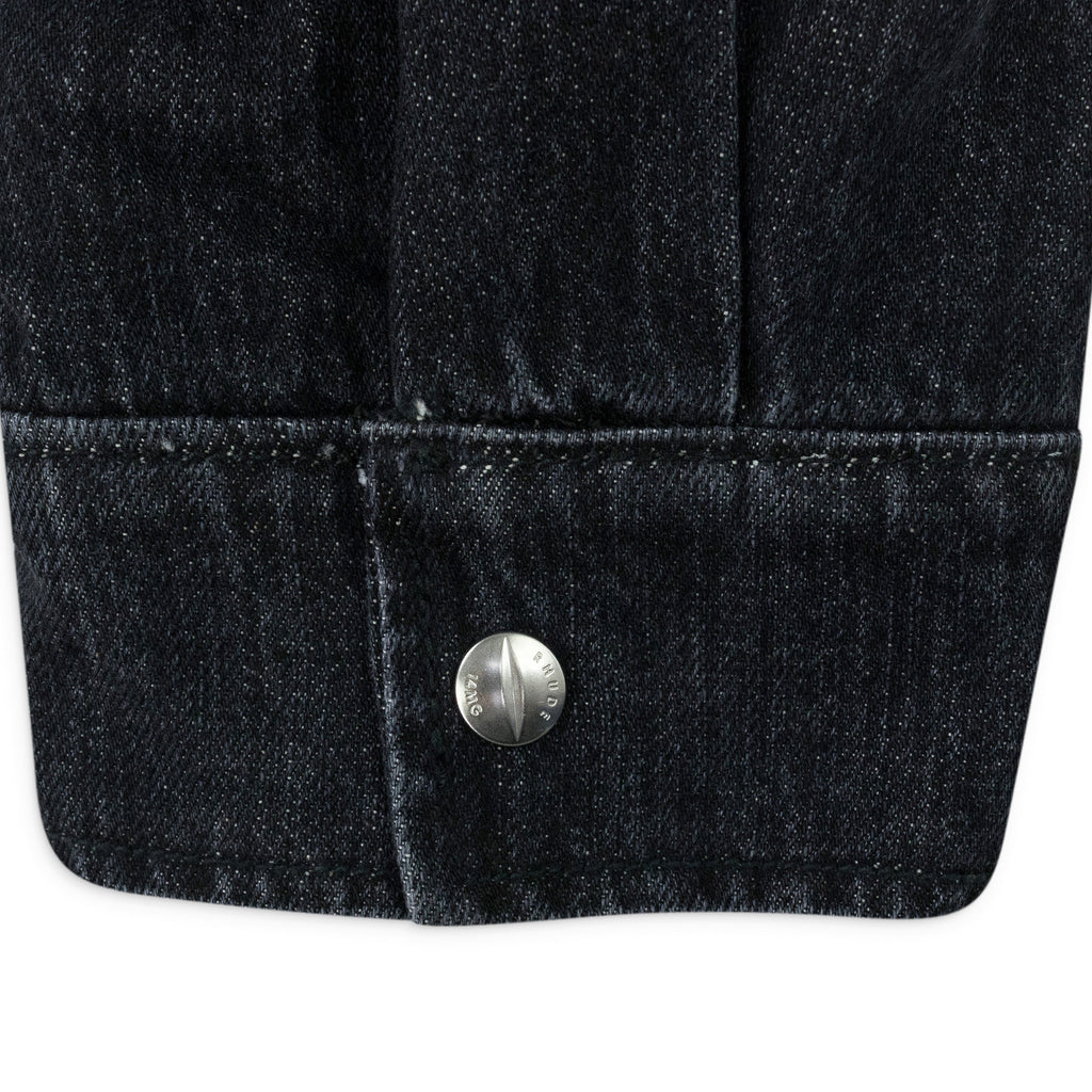 Black Denim Overshirt