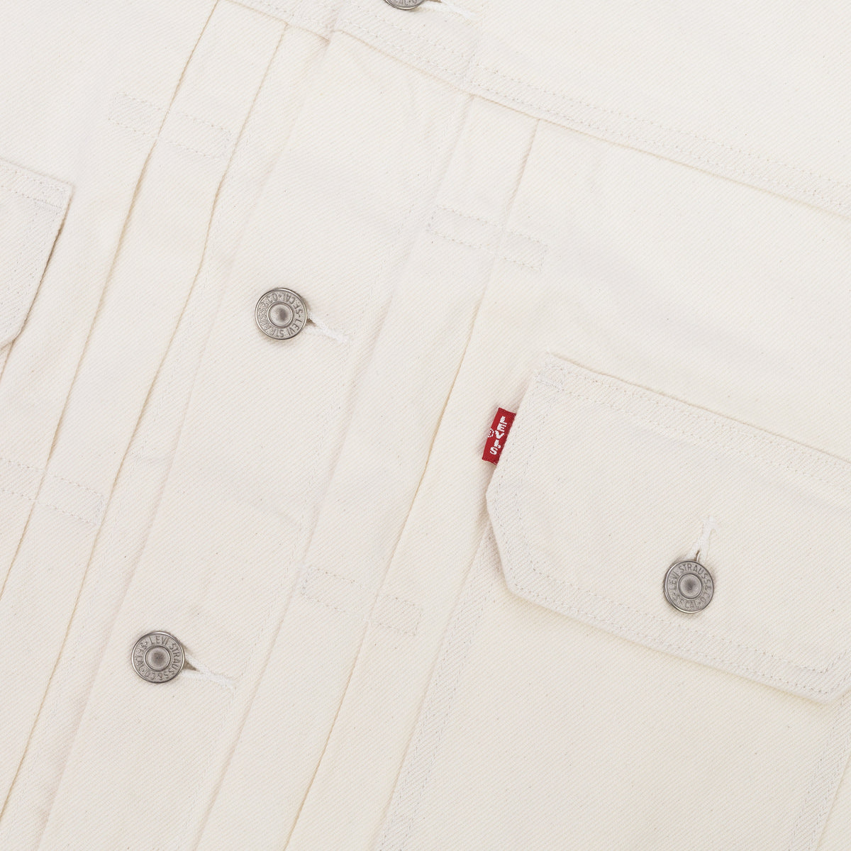 White Type-2 Denim Box Jacket