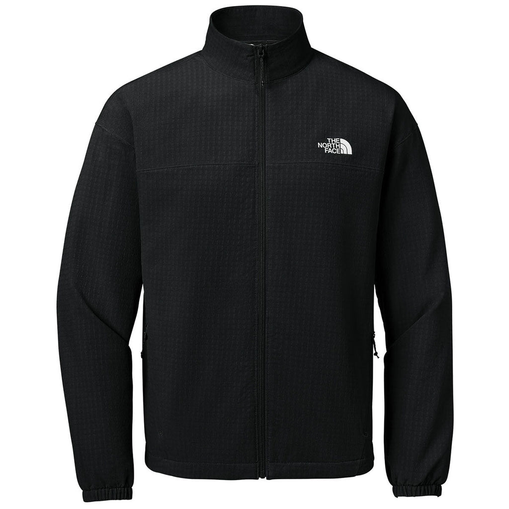 The North Face Black Stand-Collar Zip-Front Jacket