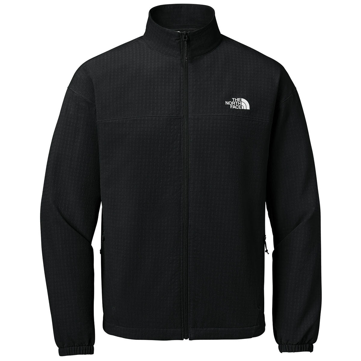 The North Face Black Stand-Collar Zip-Front Jacket