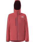 The North Face Red Hooded Zip-Front Jacket