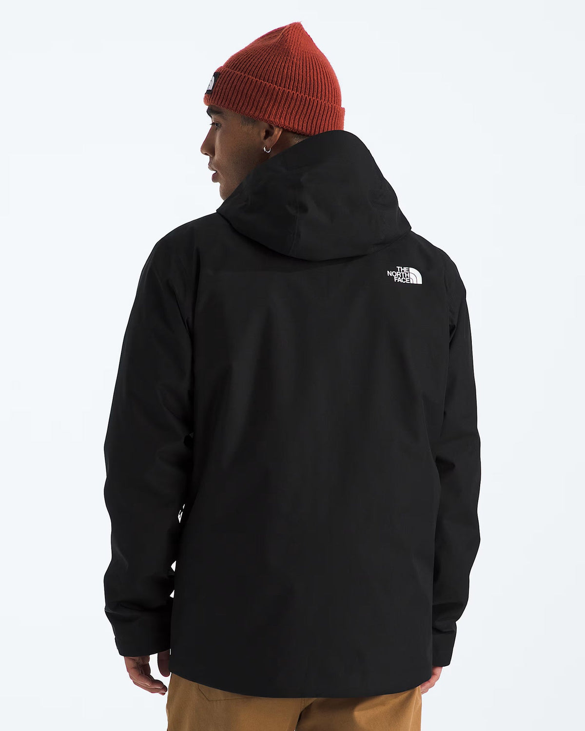The North Face Black Hooded Zip-Front Jacket
