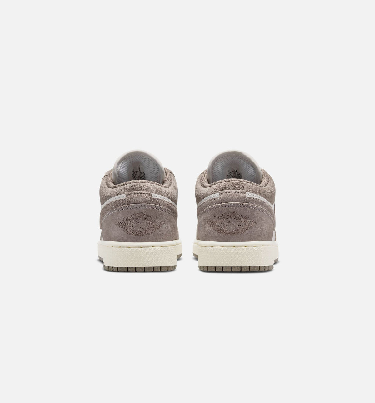 Air Jordan 1 Low Grade School Lifestyle Shoes - Olive Grey/Enigma Stone/Summit White