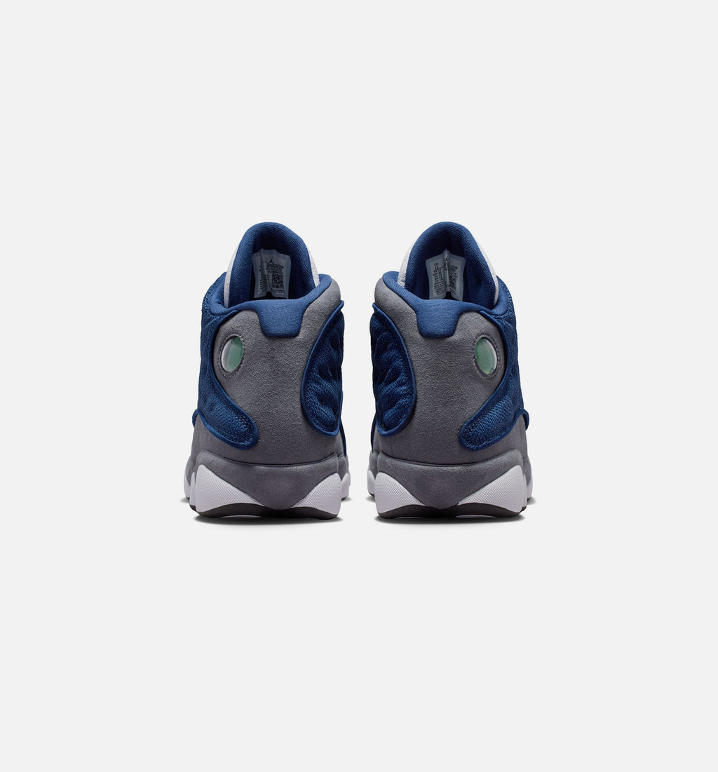 Air Jordan 13 Retro Navy And Flint Grey Men's Lifestyle Shoes - Navy / University Blue / Flint Grey / White