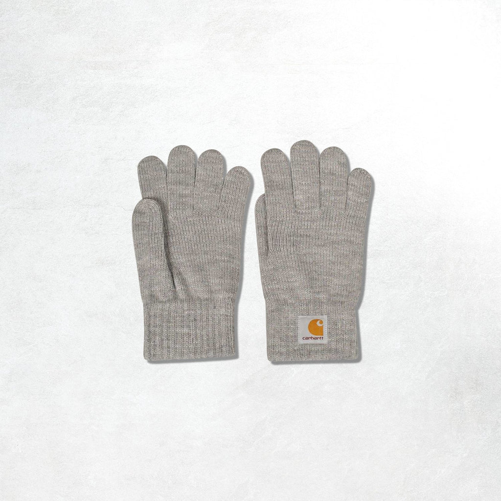 Carhartt WIP Watch Gloves: Grey Heather
