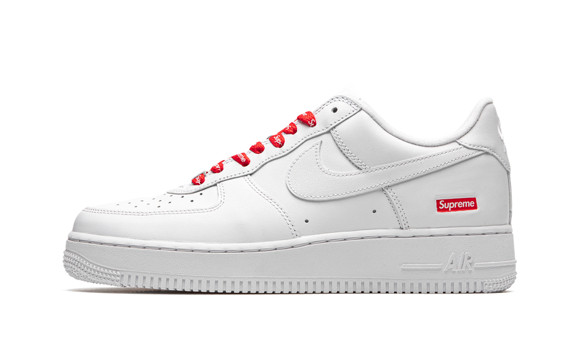 Supreme x Nike Air Force 1 Low 'Mini Box Logo' White – CU9225-100
