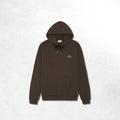 Les Deux Ben Globe Hoodie: Turkish Coffee Brown
