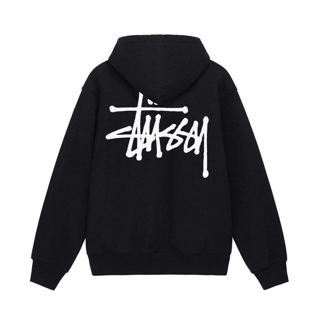 Stussy Script 8 Ball World Tour Graphic Oversized Hoodie Streetwear