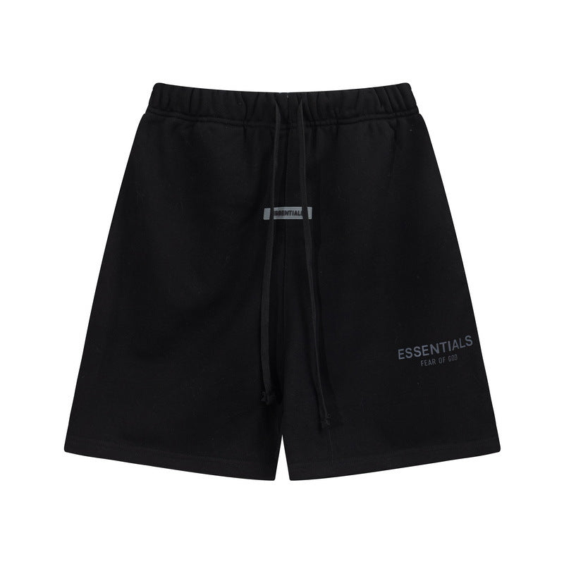 Fear Of God Essentials Reflective Letter Casual Loose Shorts Unisex