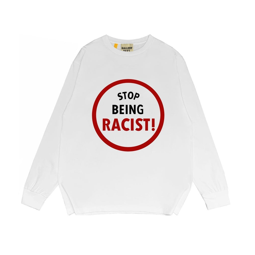 Gallery Dept Long Sleeved Shirt Fashion Brand Long Sleeve Long-Sleeved T-shirt Blouse