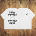 ASSC White Tee – Gothic 3D Print