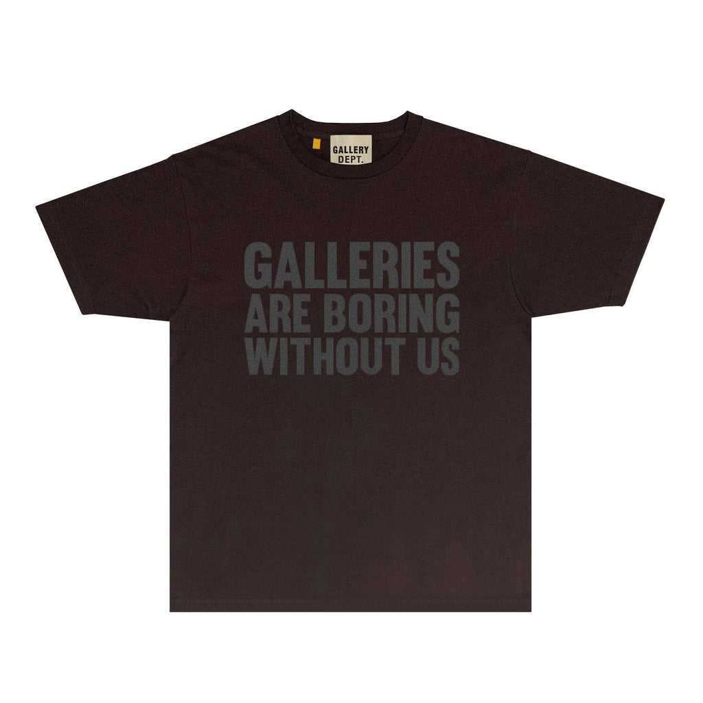 Gallery Dept T Shirts Fashion Brand Tee Shirt Short Sleeve T-shirt Blouse