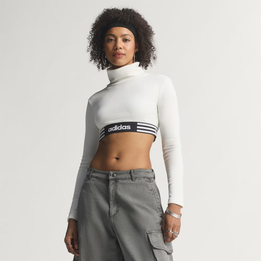 Wmns Adidas Winterized Crop Tee