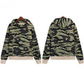 Denim Tears Green Tiger Stripe Camo Dark Floral Pullover Hoodie