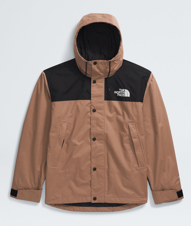 The North Face Tan Brown and Black Hooded Jacket