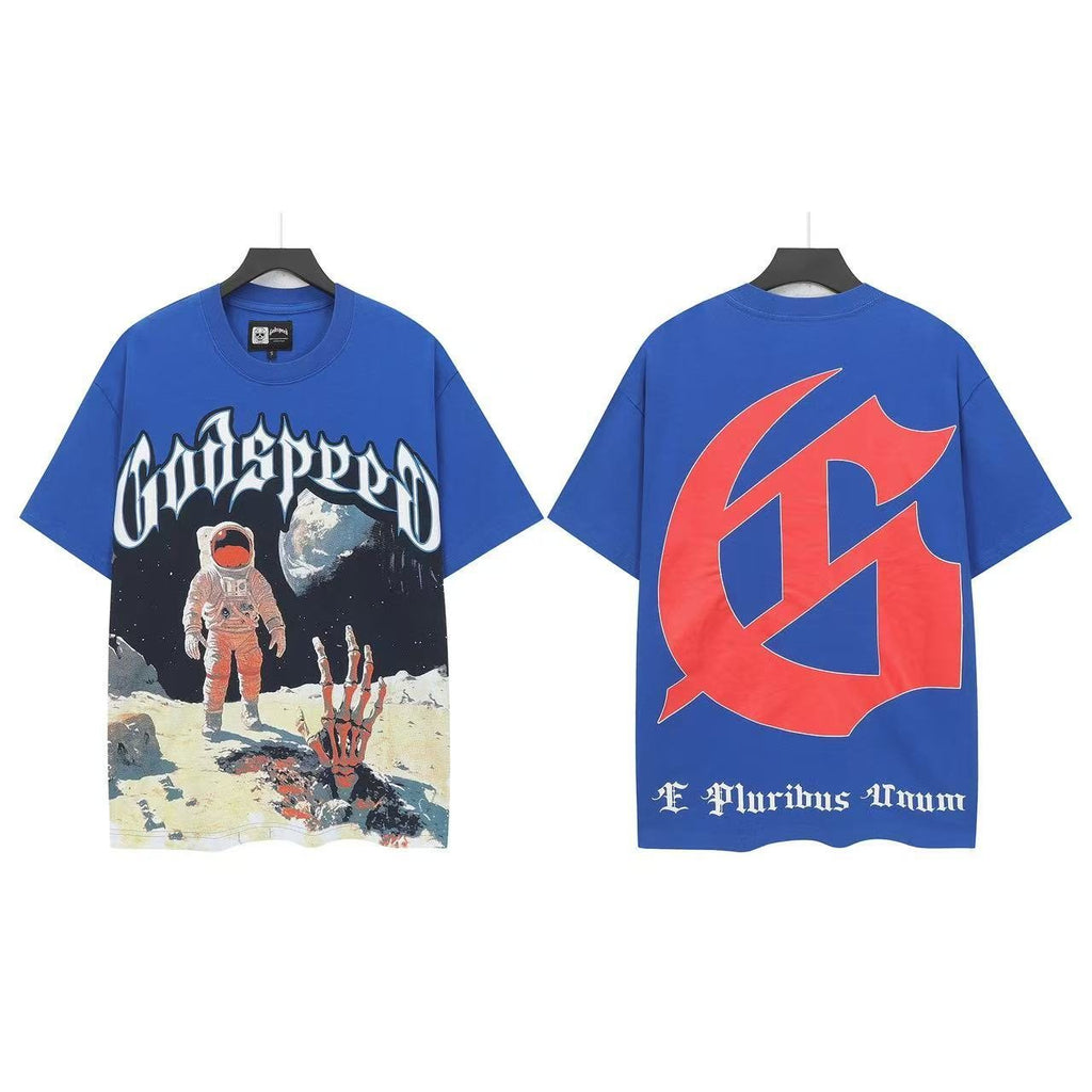 Godspeed Astronaut G Back Graphic T-Shirt