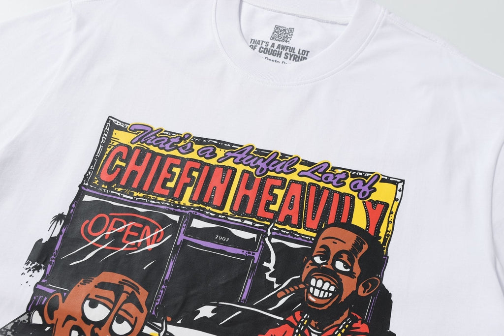 THAT'S A AWFUL LOT OF COUGH SYRUP Cartoon Car Short-Sleeve T-Shirt
