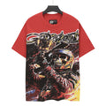 Godspeed Red Racing Skull Graphic T-Shirt