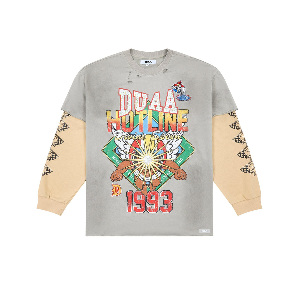 DUAA Hotline Racing Graphic Long-Sleeve T-Shirt