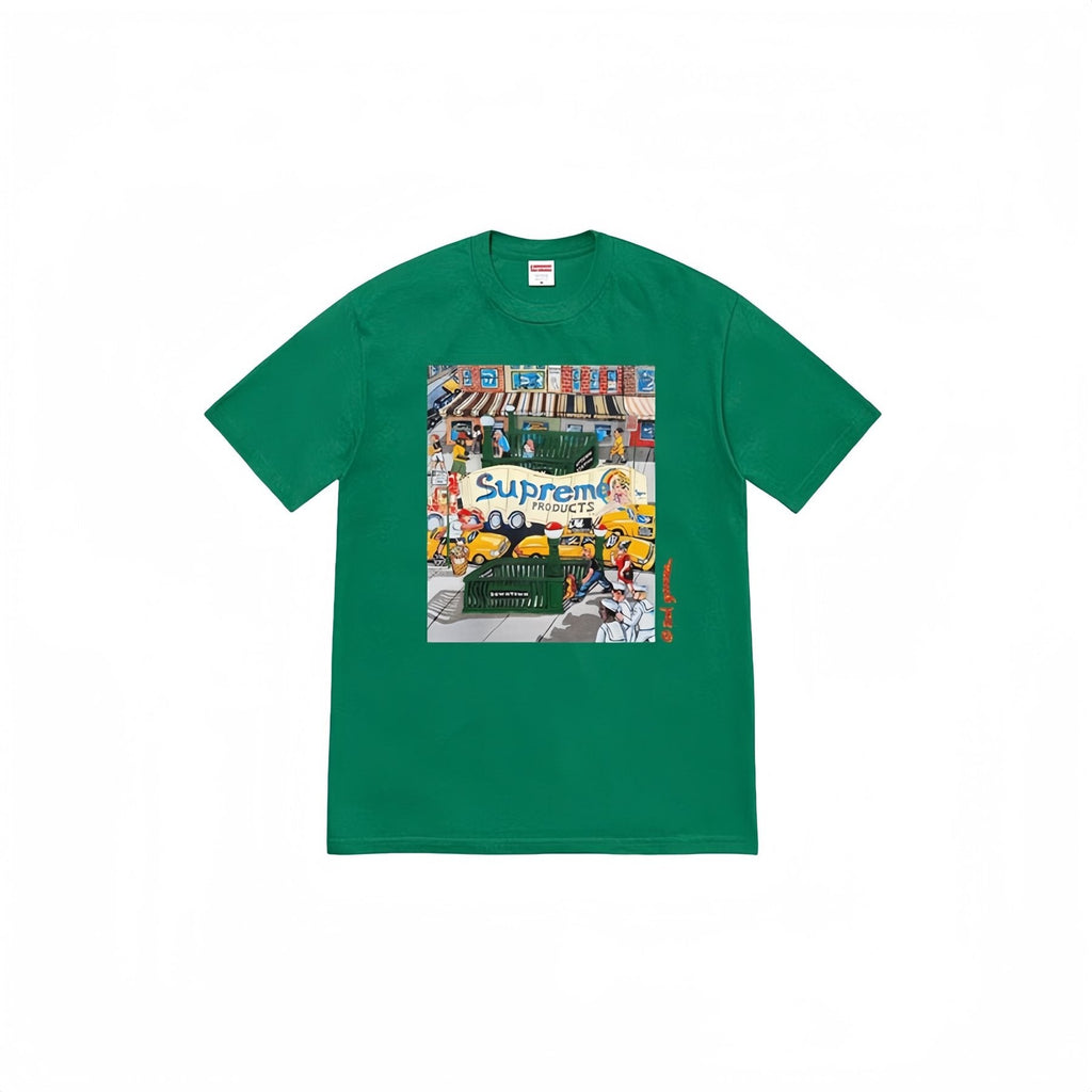 Supreme Manhattan City Graphic T-Shirt