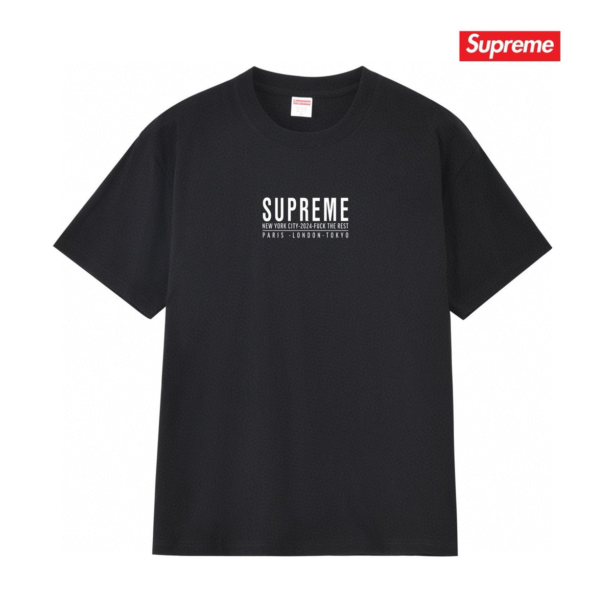 Supreme Chest Logo Graphic T-Shirt